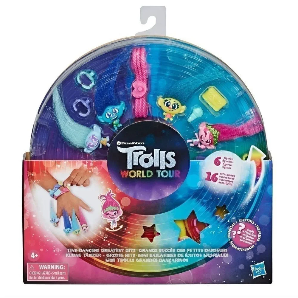 Trolls Tiny Dancers Greatest Hits 6 Figures NIB